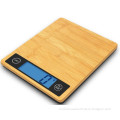 Bamboo Kitchen Scale with Backlight